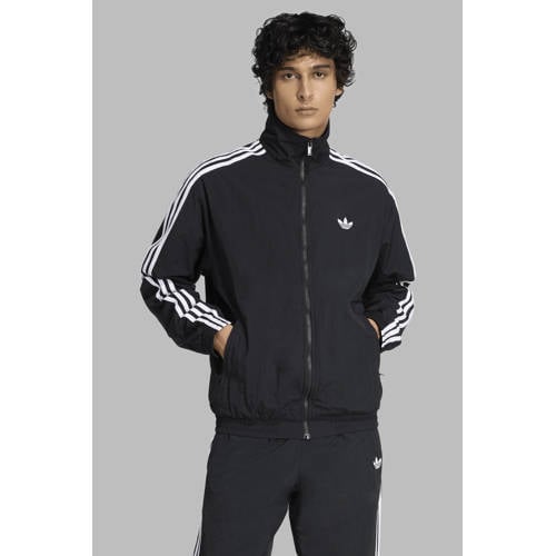 adidas Originals trainingsjack Firebird zwart afbeelding