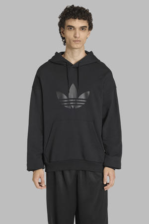 hoodie  Trefoil zwart