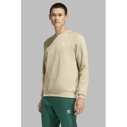 adidas Originals fleece sweater beige afbeelding
