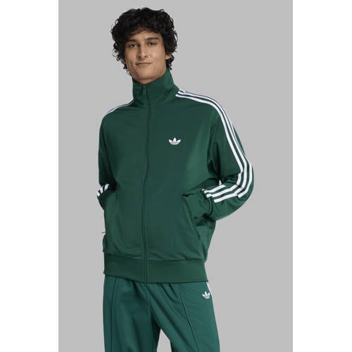 adidas Originals trainingsjack Firebird groen afbeelding