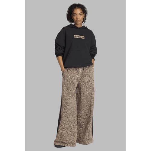 adidas Originals denim broek Firebird bruin afbeelding