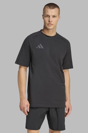 voetbalshirt Tiro Travel zwart