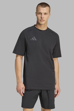 voetbalshirt Tiro Travel zwart