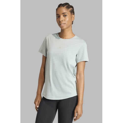 adidas Performance sportshirt Motion mintgroen afbeelding