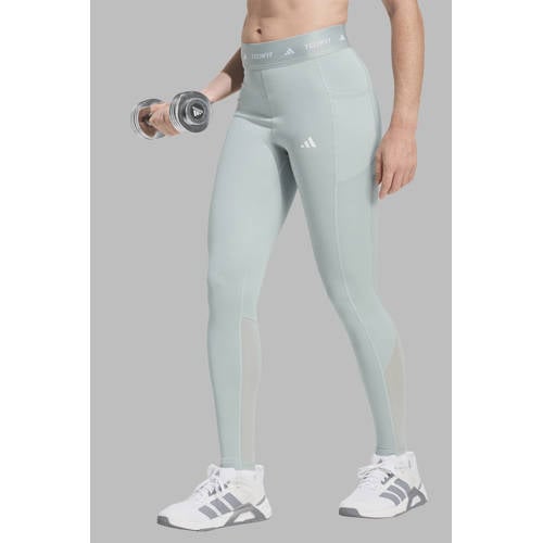 adidas Performance sportlegging Stash mintgroen afbeelding