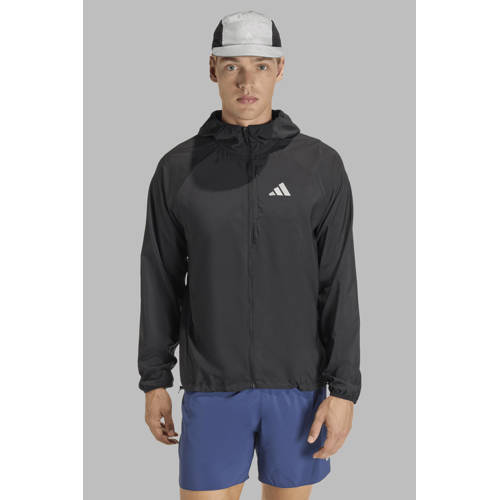 adidas Performance hardloopjack Adi365 zwart afbeelding