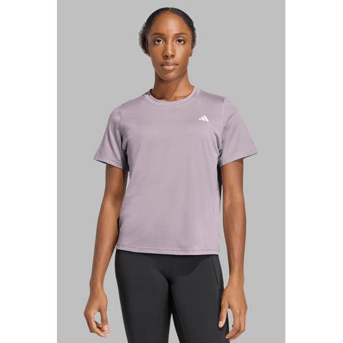 adidas Performance sportshirt Workout Essentials lila afbeelding
