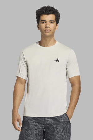 sportshirt Workout Essentials lichtgrijs