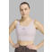 adidas Performance sporttop light support Optimé lichtpaars