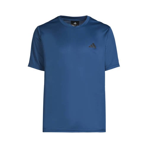adidas Performance sportshirt Workout Essentials blauw afbeelding