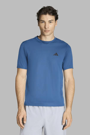 sportshirt Workout Essentials blauw