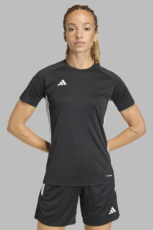 voetbalshirt Tiro zwart