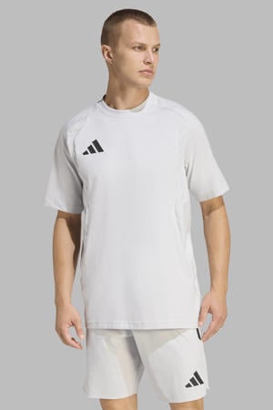 voetbalshirt Tiro Travel lichtgrijs