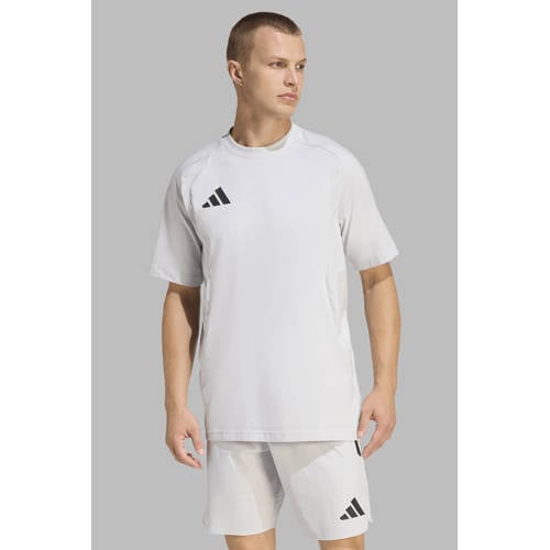 adidas Performance voetbalshirt Tiro Travel lichtgrijs afbeelding