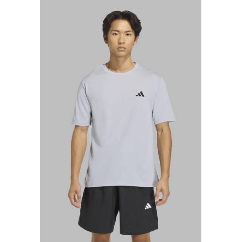 adidas Performance sportshirt Workout Essentials grijs afbeelding