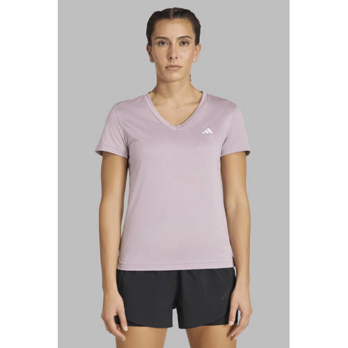 adidas Performance sportshirt Workout Essentials Lila afbeelding