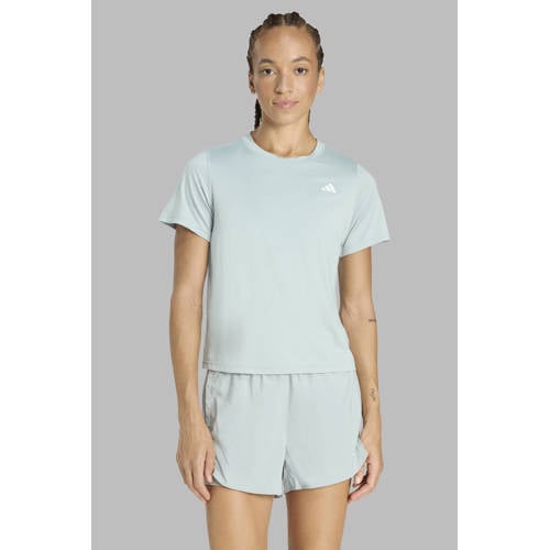 adidas Performance sportshirt mintgroen afbeelding