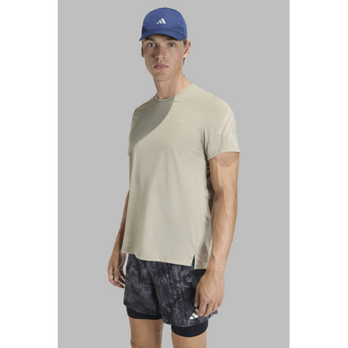 adidas Performance hardloopshirt beige afbeelding
