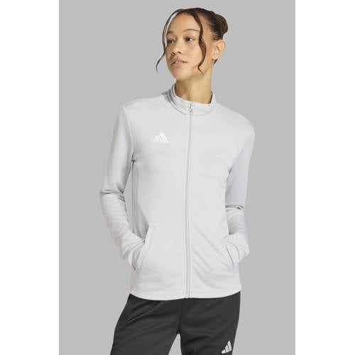 adidas Performance trainingsjack Entrada26 grijs afbeelding