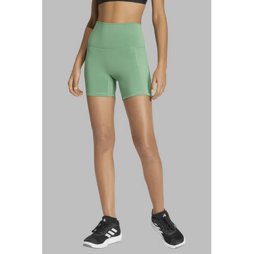 adidas Performance sportshort lichtgroen afbeelding