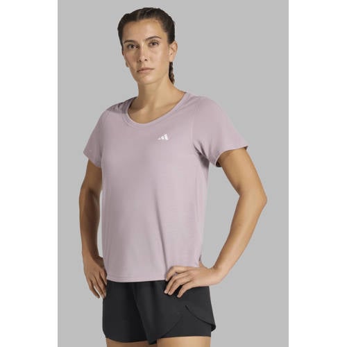 adidas Performance sportshirt lila afbeelding