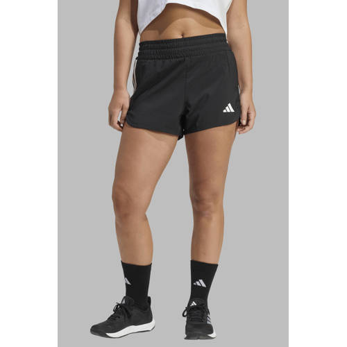 adidas Performance sportshort Pacer zwart afbeelding