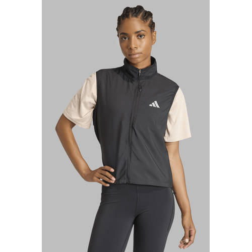 adidas Performance hardloop bodywarmer Adi365 zwart afbeelding