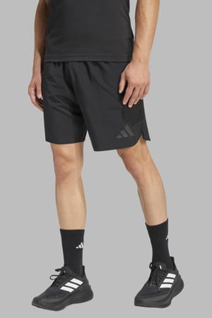 voetbalshort Tiro Travel zwart