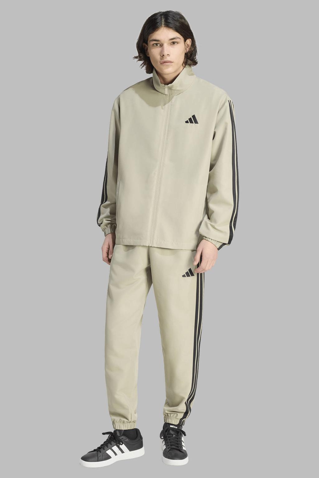 adidas Sportswear trainingspak grijsgroen