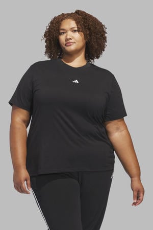 Plus Size T-shirt zwart