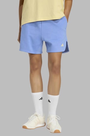 sweatshort licht blauw