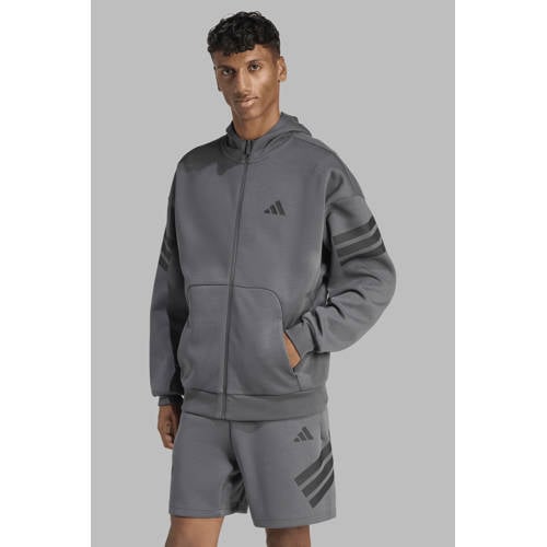 adidas Sportswear sweatvest grijs afbeelding