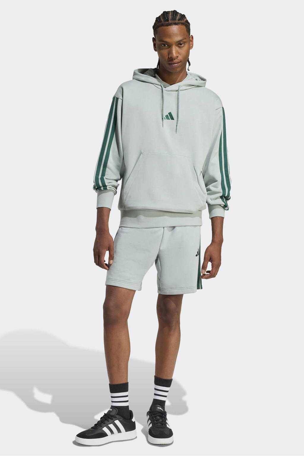 adidas Sportswear hoodie lichtgroen
