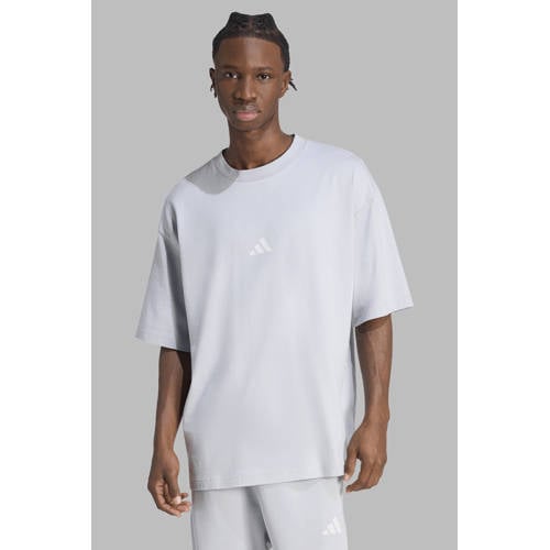 adidas Sportswear sportshirt lichtgrijs afbeelding