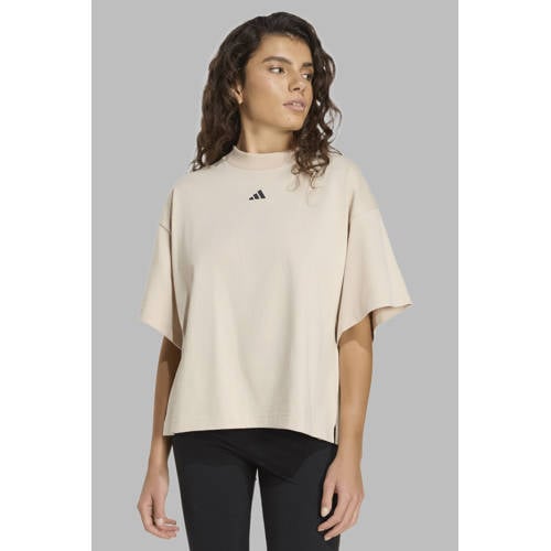 adidas Sportswear T-shirt Studio beige afbeelding