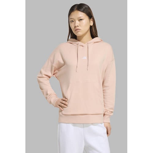 adidas Sportswear hoodie lichtroze afbeelding