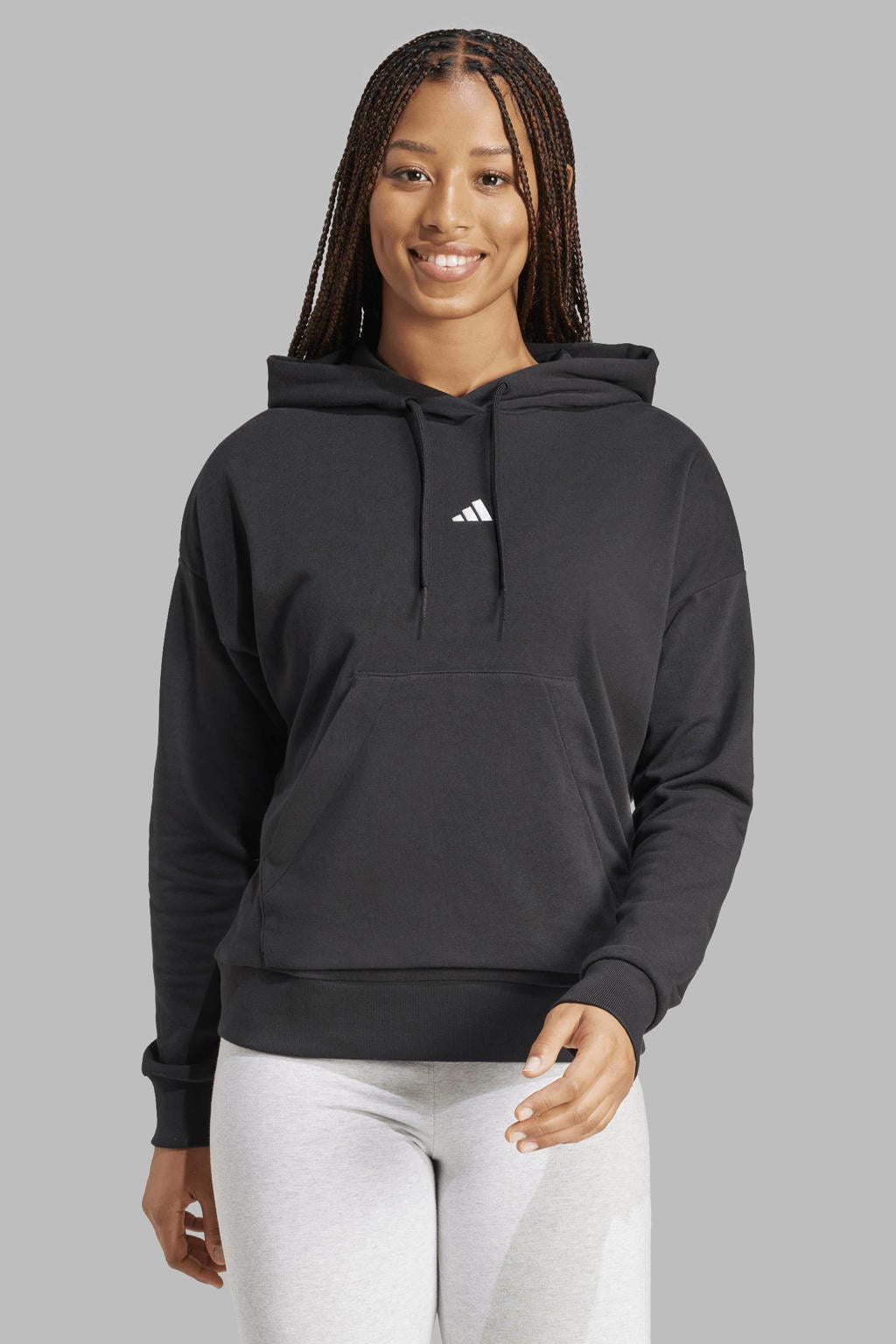adidas Sportswear hoodie zwart