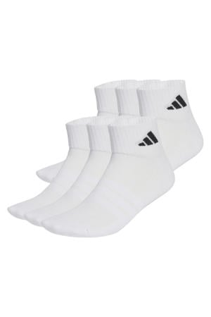 sportsokken - wit (set van 6)