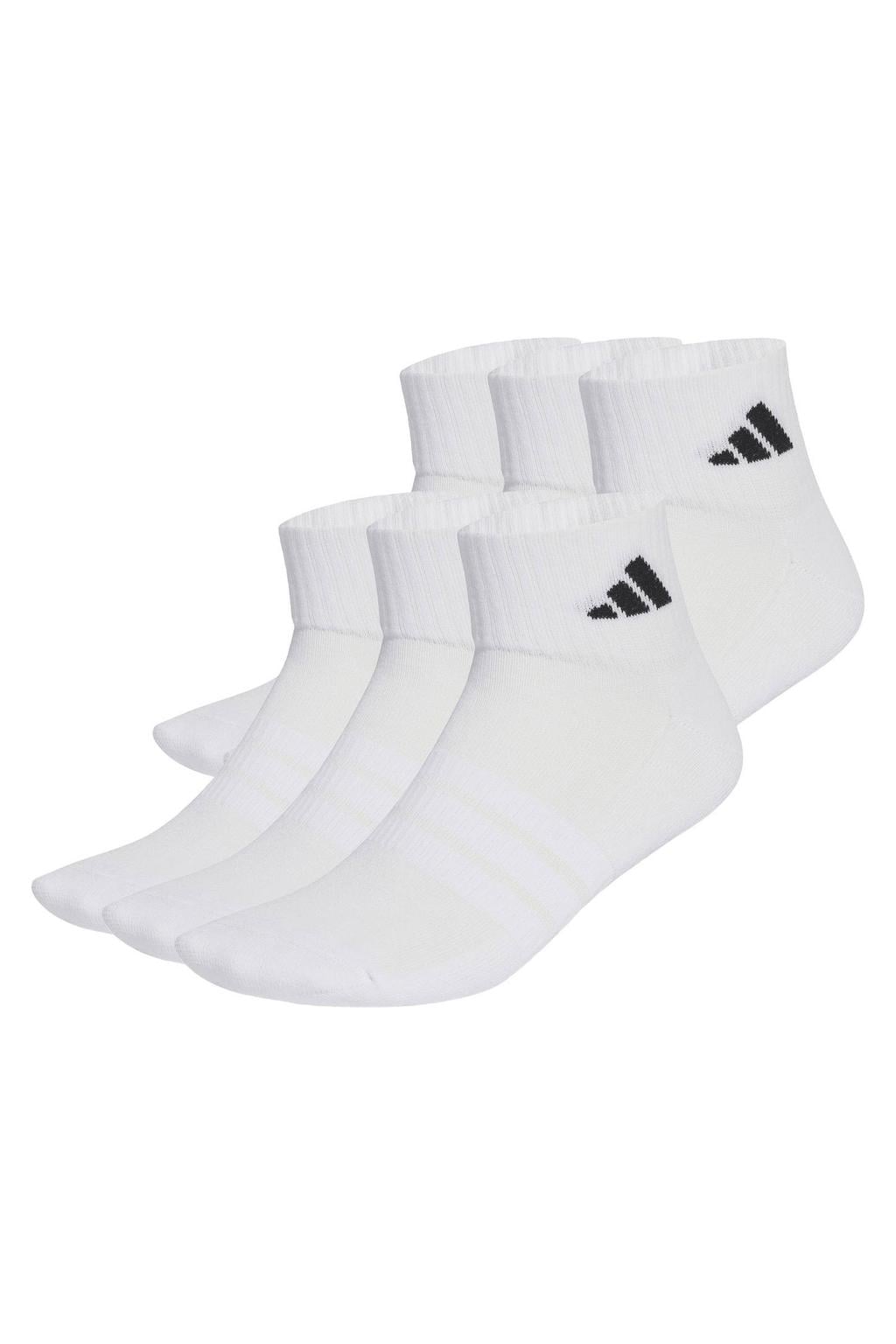 adidas Sportswear sportsokken - wit (set van 6)