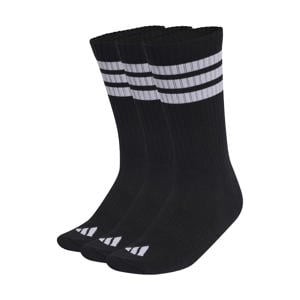 sportsokken Essential crew - zwart (set van 3)