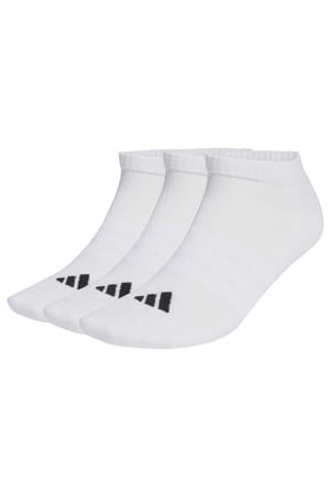 sportsokken Essentials low - wit (set van 3)