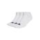adidas Performance sportsokken Essentials low - wit (set van 3)