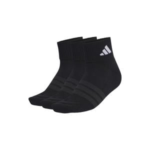 sportsokken Essential ankel - zwart (set van 3)