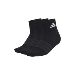 sportsokken Essential ankel - zwart (set van 3)