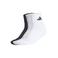 adidas Performance sportsokken Essential ankel - zwart/wit/grijs (set van 3)