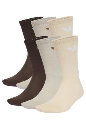 Trefoil Cushion sokken - bruin/beige/zand (set van 6)