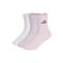 adidas Performance Crew sportsokken lichtroze/wit/lila