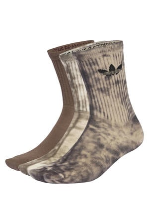 sokken - bruin/ beige/zand (set van 3)