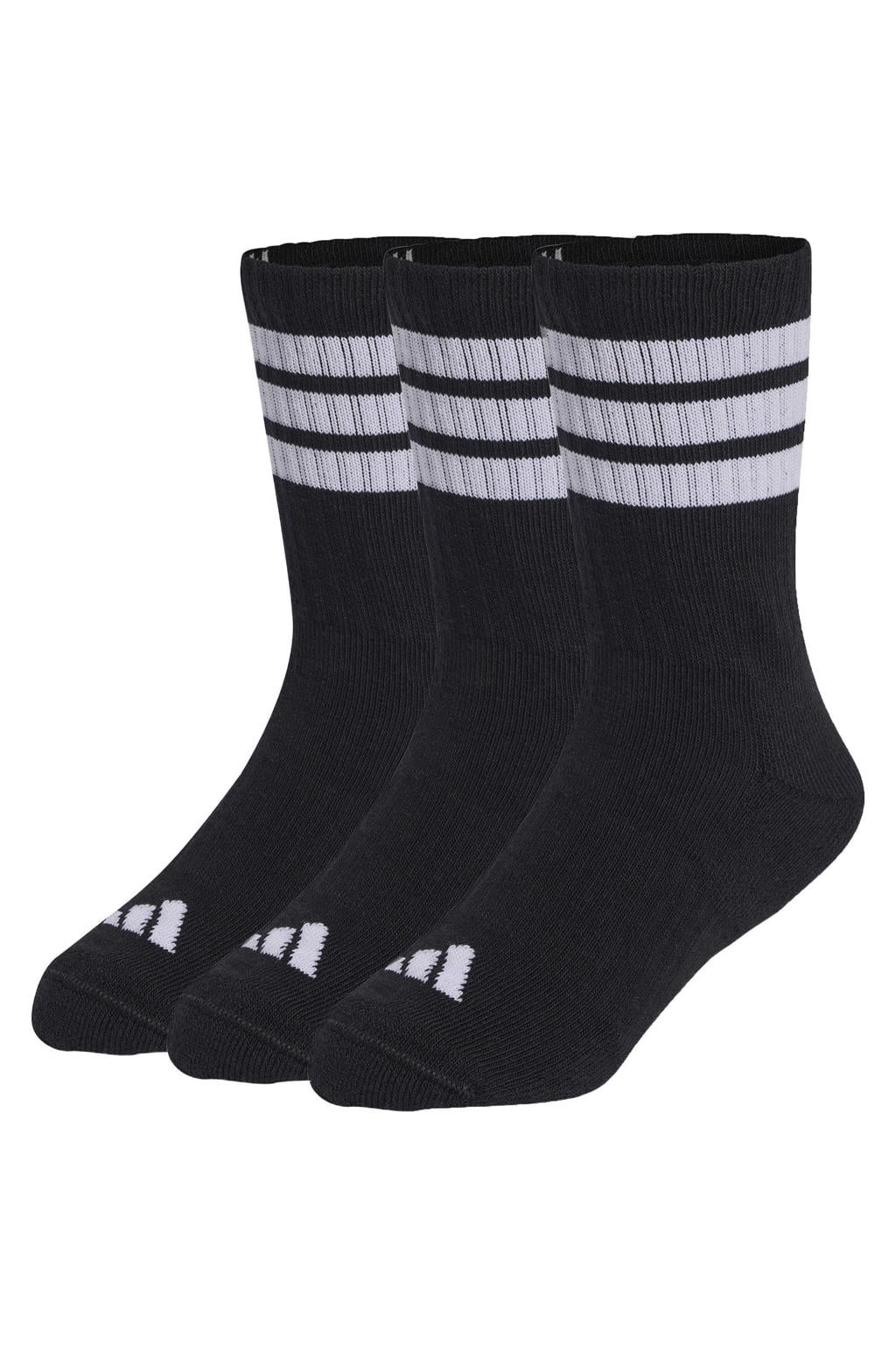 adidas Performance sportsokken - zwart/wit (set van 3)