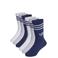 adidas Originals sokken - wit/grijs/donkerblauw (set van 6)